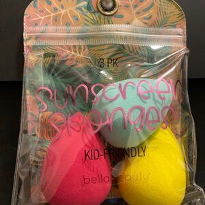 3pk Sun Screen Makeup Sponges * Kid-Friendly*